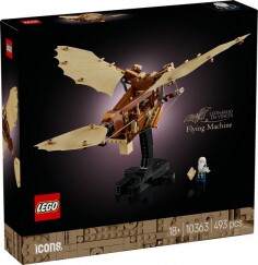 LEGO Icons 10363 Leonardo da Vinci repülő szerkezete