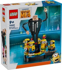 LEGO Minions 75582 Kocka Gru és minyonok