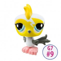 Littlest Pet Shop Figura 1 db - Papagáj