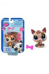 Littlest Pet Shop Figura 1 db - Németjuhász Kutya (2. Széria)