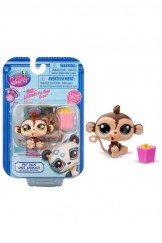 Littlest Pet Shop Figura 1 db - Majom (2. Széria)