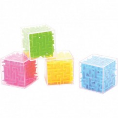Labirintus kocka logikai játék, több színben
