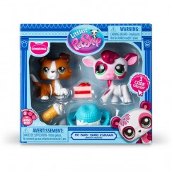 Littlest Pet Shop Dupla Csomag - Tehén és Kutya (3. Széria)
