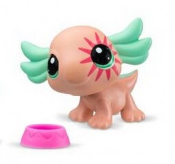 Littlest Pet Shop Figura 1 db - Axolot (3. széria)