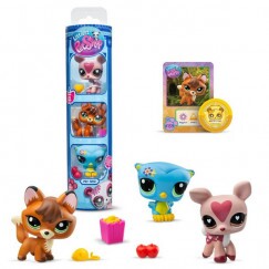 Littlest Pet Shop 3-as Henger Mix - Őz, Róka, Bagoly (3. Széria)