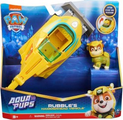 Mancs őrjárat Aqua Pups Rubble járművel