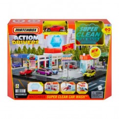 Matchbox Nagy Pályaszett - Autómosó