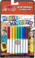 Melissa & Doug Mágikus Színező Füzet Vadállatok