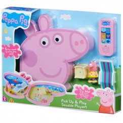 Peppa Utazó készlet figurával és kiegészítőkkel