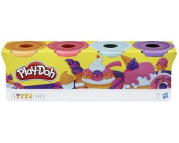 Play-Doh 4 db-os Gyurma Édes színek (B)