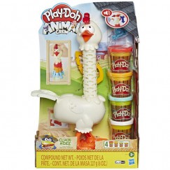 Play-Doh Cluck A Dee Színes Nyakú Csirke