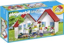 Playmobil 5633 Állatfelszerelés üzlet kinyitható házzal