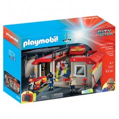 Playmobil 5663 Hordozható Tűzoltóság