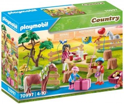 Playmobil 70997 Gyermekszülinap a pónifarmon