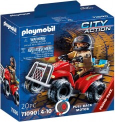 Playmobil 71090 Tűzoltó Speed Quad