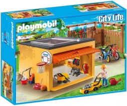Playmobil 9368 Garázs biciklitárolóval