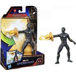 Pókember Deluxe Figura 15 cm - Fekete Pókember
