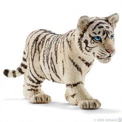 Schleich 14732 Tigriskölyök, fehér