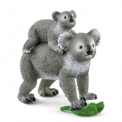 Schleich 42566 Koala Anyuka És Kicsinye