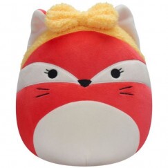 Squishmallows 20 cm Fifi a róka sárga fejpánttal plüss