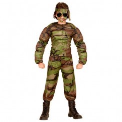 Szuper katona jelmez 140-es méret