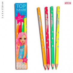 TOPModel Neon ceruzakészlet 4 db-os