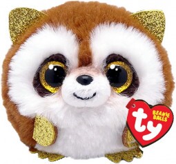 TY Beanie Balls Pickpocket Barna Mosómedve Plüss Figura