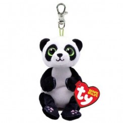 TY Beanie Bellies Ying Panda Plüss Clip 8,5 cm