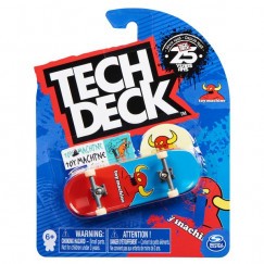 Tech Deck 1 db, 96 mm-es ujj gördeszka - Toy Machine Red