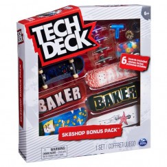 Tech Deck Bonus Pack 6 db-os szett Baker Skateboards