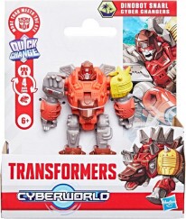Transformers Cyberworld Cyber Changers - Dinobot Snar