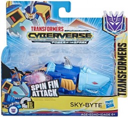Transformers Cyberverse 1 Lépésben Átalakítható Sky-Byte