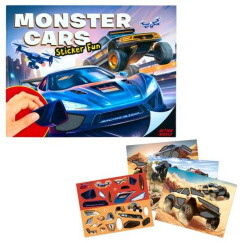 Action World Monster Cars Matricás Tervező