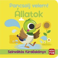 Állatok - Színváltós Fürdőskönyv - Pancsolj Velem!