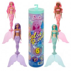 Barbie Color Reveal Meglepetés Baba Sellők