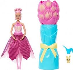 Barbie Reveal Virágvarázs Meglepetés Baba - Tulipán