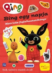 Bing egy napja Matricás foglalkoztató