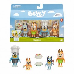 Bluey Figurák 4-es Csomag Desszertidő
