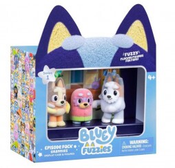Bluey Fuzzies Epizód Csomag 3 db-os - Bob