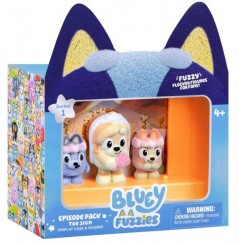 Bluey Fuzzies Epizód Csomag 3 db-os - Frisky