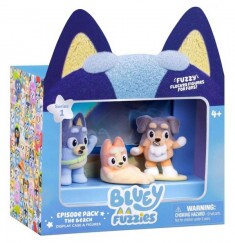 Bluey Fuzzies Epizód Csomag 3 db-os - Surfer