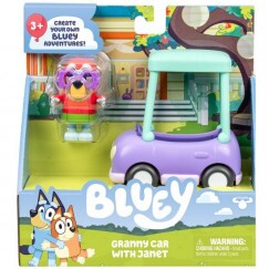 Bluey Nagymama Autója Figurával
