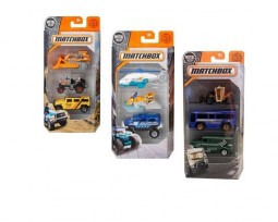 Matchbox kisautók (3 darabos)