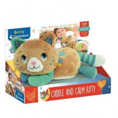 Clementoni Baby Elalvást Segítő Doromboló Plüss Cica