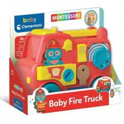 Clementoni Baby Montessori Tűzoltó Autó