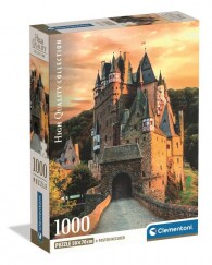 Clementoni Puzzle 1000 db HQC Golden Hour At Eltz Castle