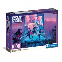 Clementoni Puzzle 1000 db Kpop Démonvadászok (kompakt doboz)