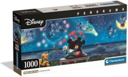 Clementoni Puzzle 1000 db Panorama Mickey And Minnie (kompakt boboz)