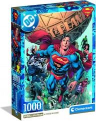 Clementoni Puzzle 1000 db Superman 2025 1 (kompakt boboz)