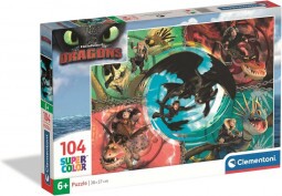 Clementoni Puzzle 104 db Dragon Trainer 2025